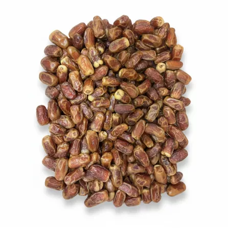 Close-up of Aliat Taibah Premium Dates showing natural soft texture