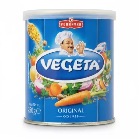 Podravka Vegeta Original seasoning tin 250g front view