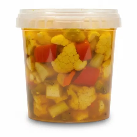 Aytac Amba Iraqi Pickle container with colourful pickled vegetables inside