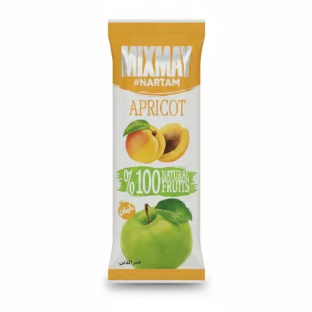 Mixmay Apricot Natural Fruit Bar front packaging
