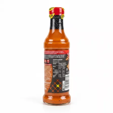 Nando's Peri-Peri Quick Marinade Hot 260g back label with product info