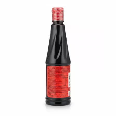 ABC Sweet Soy Sauce Kecap Manis 275ml bottle back label showing ingredients and nutrition