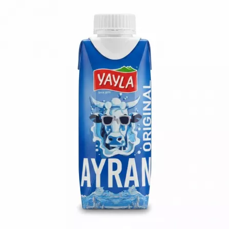 Yayla Original Ayran yogurt drink front view