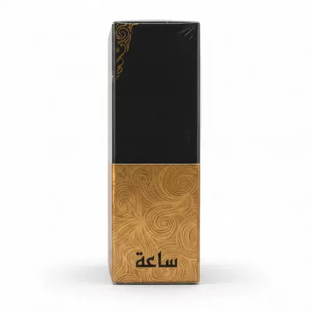 Oud 24 Hours Eau De Parfum stylish black and gold box side view