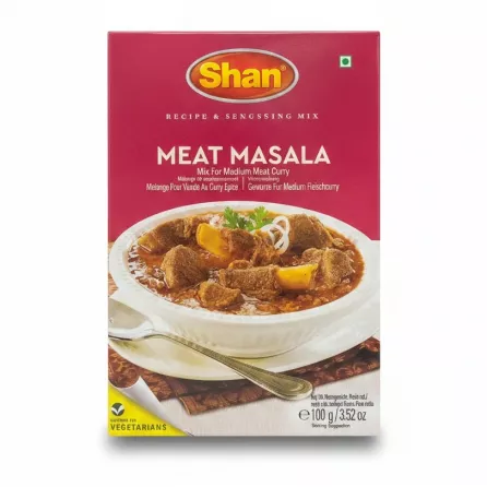 Shan Meat Masala spice box front