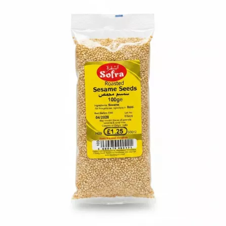 Pack of Sofra Roasted Sesame Seeds 100g