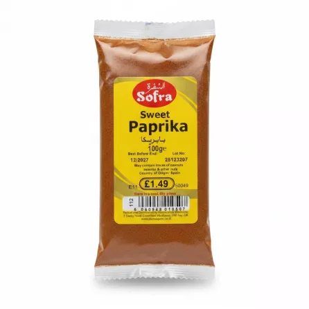 Sofra Sweet Paprika 100g spice packet