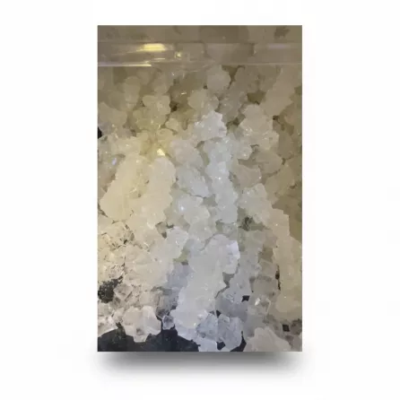 clear crystal rock sugar crystals
