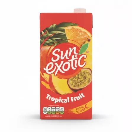 Sun Exotic Tropical Fruit Juice 1 litre carton front view