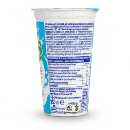 Mis Ayran Drink 250ml cup nutrition and ingredient details