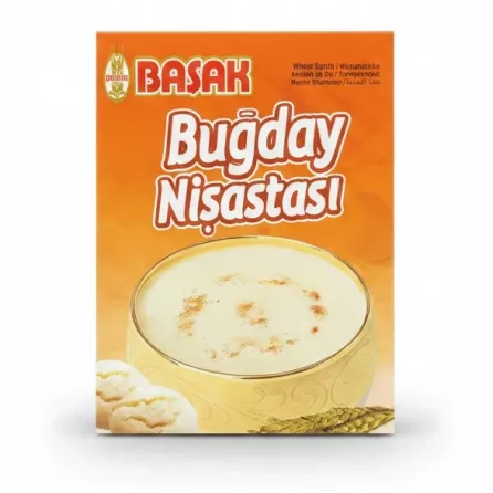 Box of Basak brand wheat starch packaging front