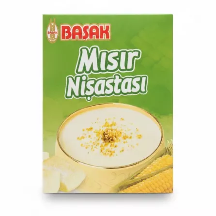 Box of Basak Corn Starch with green packaging