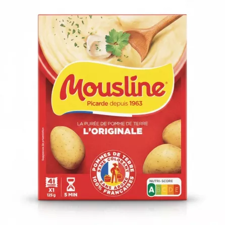 Mousline Original Potato Puree Pack Front