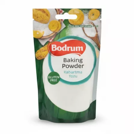 Bodrum Baking Powder gluten free front packaging pouch