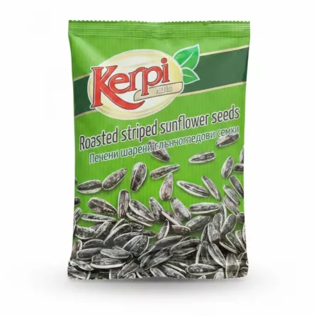 Kerpi Roasted Striped Sunflower Seeds front packaging