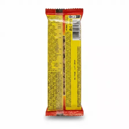Ivanka sunflower seed bar packaging back with nutrition and barcode