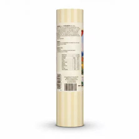 Back view of Ferrero Giotto packaging showing ingredients and nutritional info