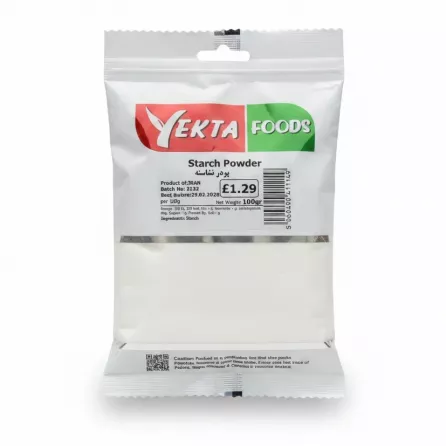Yekta Foods starch powder pack front view