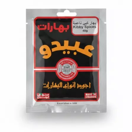 Abido Kibby Spices 40g pack front