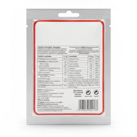 Back of Abido Oriental Cake Spice blend packet with ingredient details