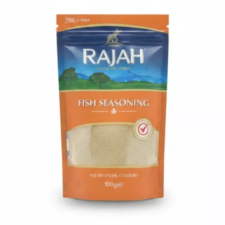 Rajah Fish Seasoning 100g resealable pouch front
