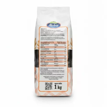 Nutrition facts and ingredients of Melvit Mazowiecka Tortowa Flour