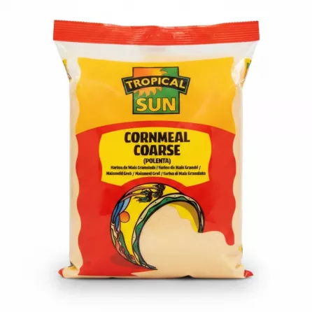 Tropical Sun Cornmeal Coarse (Polenta) front pack