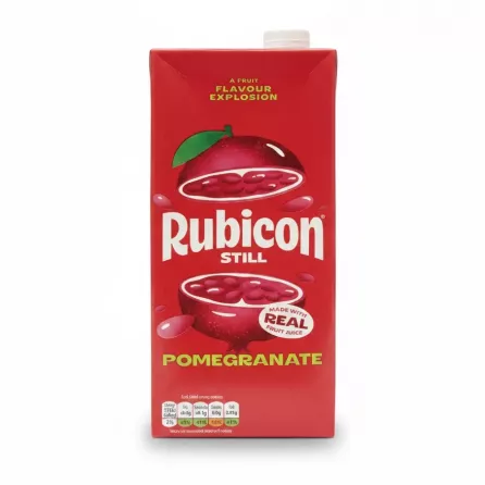 Rubicon Still Pomegranate Juice carton front view