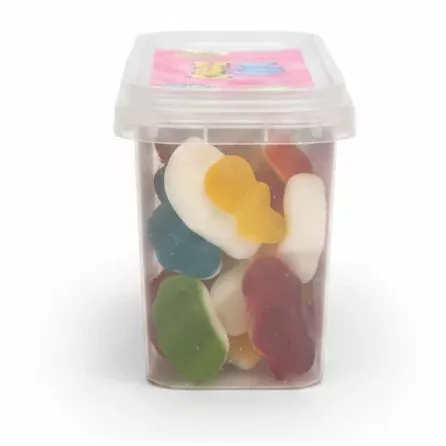 Side view of Pimlico Galactic Mix gummy sweets packaging