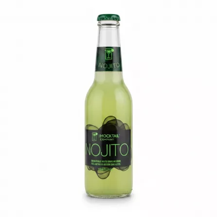Bottle of The Mocktail Company Nojito sparkling drink