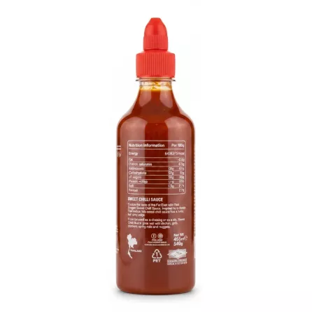 Back label showing nutritional info and product details