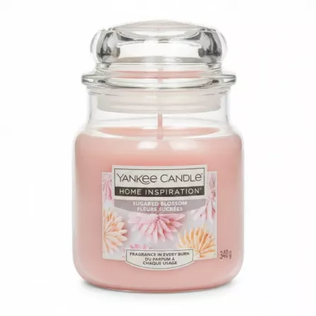 Yankee Candle Sugared Blossom in glass jar