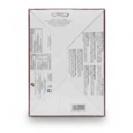 Back of Teashop Ma'amoul packaging showing ingredients and nutrition