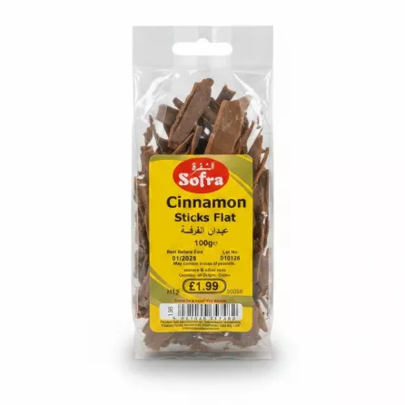 Sofra Cinnamon Sticks Flat 100g pack