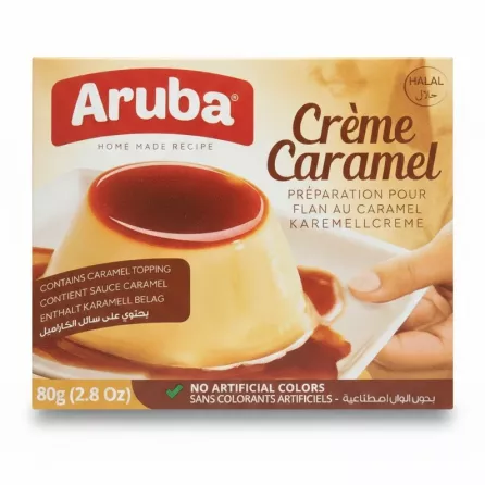 Aruba Crème Caramel Dessert Mix box front
