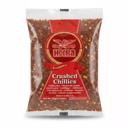 Packet of Heera Crushed Chillies front view