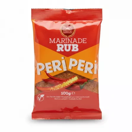 Heera Peri Peri Marinade Rub 100g packet front