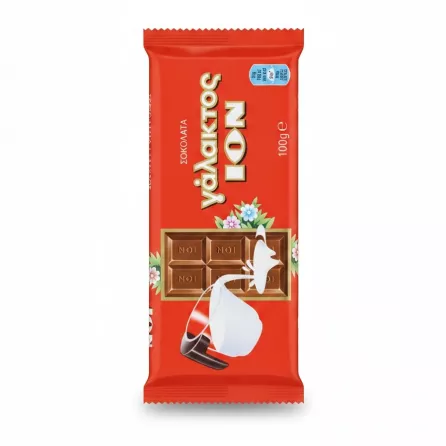 ION Milk Chocolate Bar front packaging
