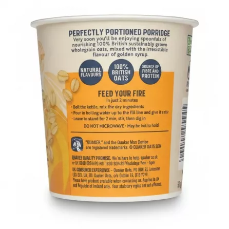 Quaker oatmeal nutrition and preparation instructions