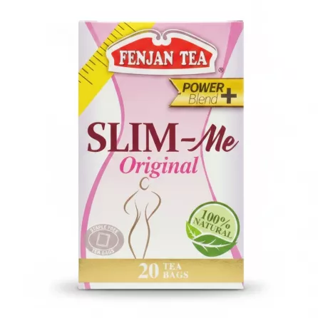 Fenjan Tea Slim-Me Original packaging front with branding and natural badge