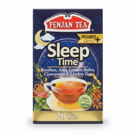Box of Fenjan Tea Sleep Time herbal tea with 20 tea bags