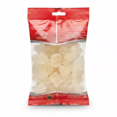 Back view of Persia Crystal Sugar packet with product details visible