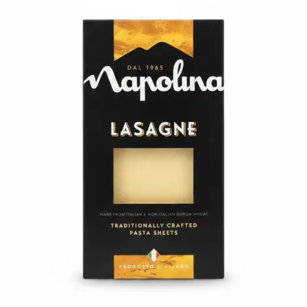 Napolina lasagne sheets packaging front