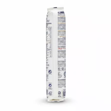 Back of Pastificio Liguori Spaghetti package with ingredient and nutritional information