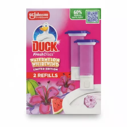 Duck Fresh Discs Watermelon Whirlwind 2 refills packaging