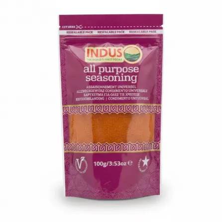 Indus All Purpose Seasoning resealable pack front