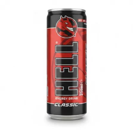 Hell Classic Energy Drink 250ml can front view