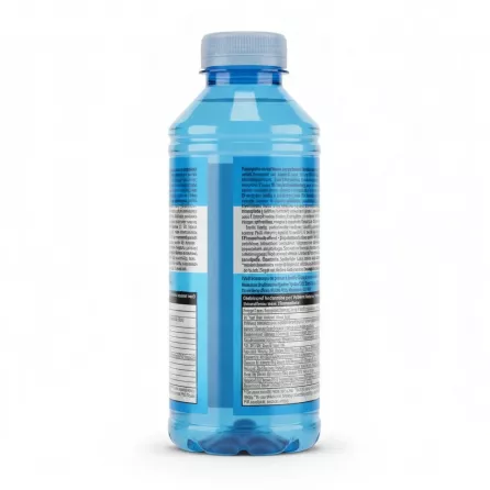 Back view of OSHEE Vitamin Water showing nutritional and ingredient label