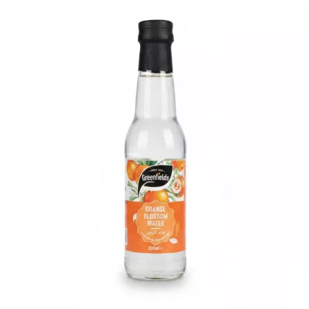 Greenfields Orange Blossom Water 300ml bottle front label
