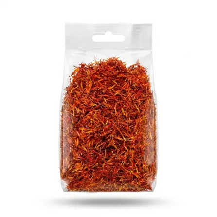Enhanced Back of Safa Safflower 30g pack showing product contents